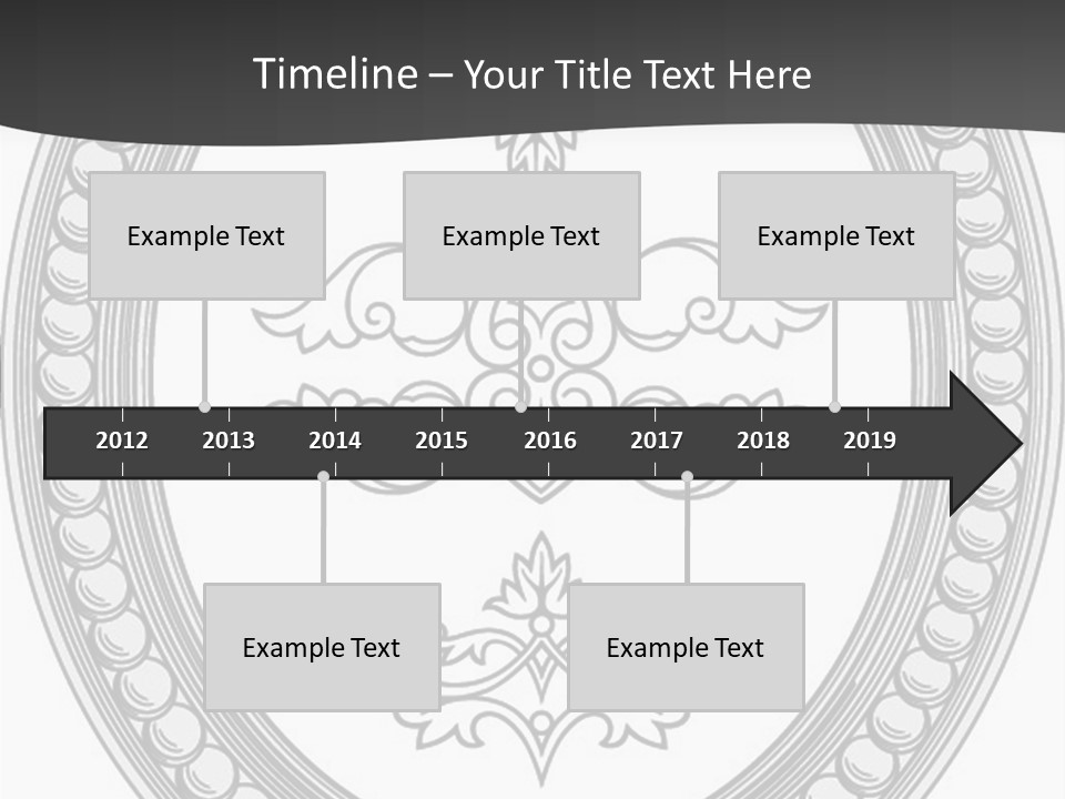 Elegance Vector Illustration PowerPoint Template