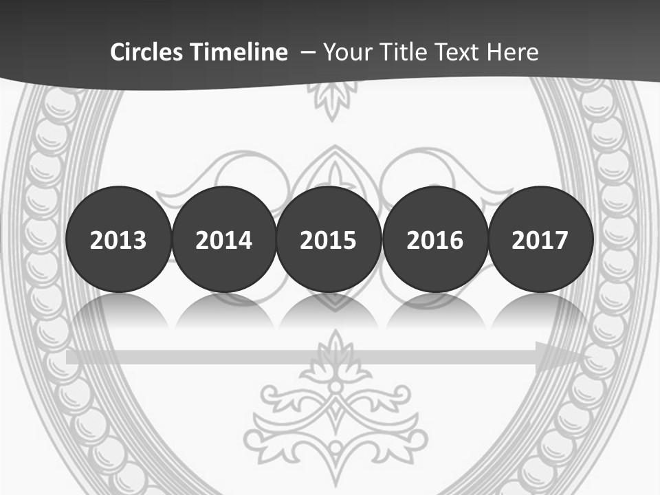 Elegance Vector Illustration PowerPoint Template