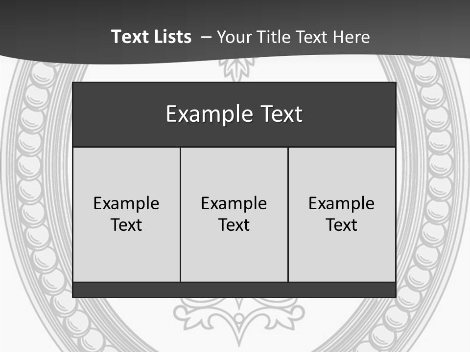 Elegance Vector Illustration PowerPoint Template