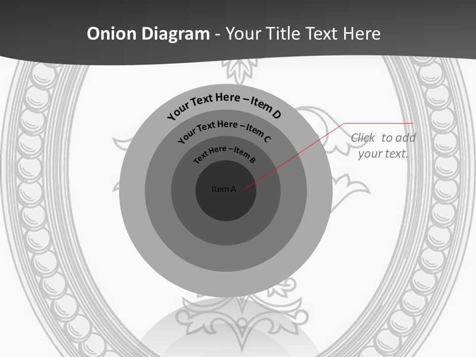 Elegance Vector Illustration PowerPoint Template