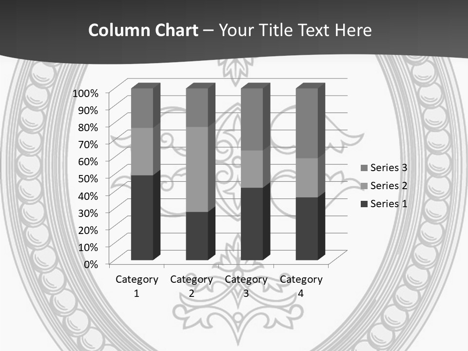 Elegance Vector Illustration PowerPoint Template