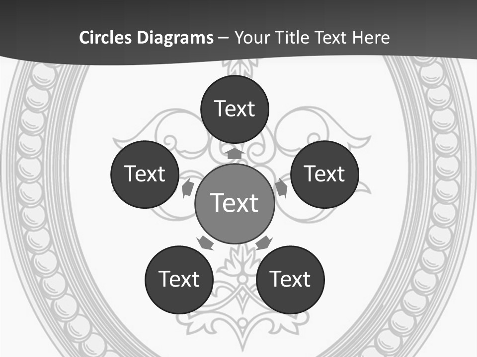 Elegance Vector Illustration PowerPoint Template