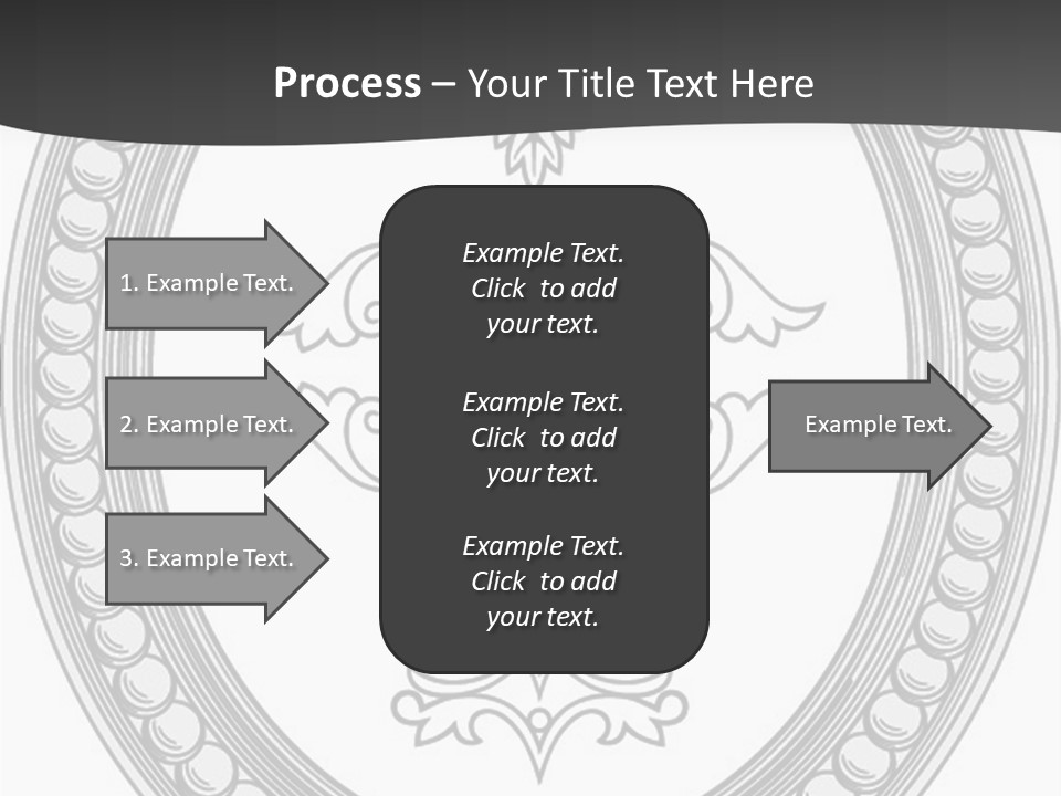 Elegance Vector Illustration PowerPoint Template