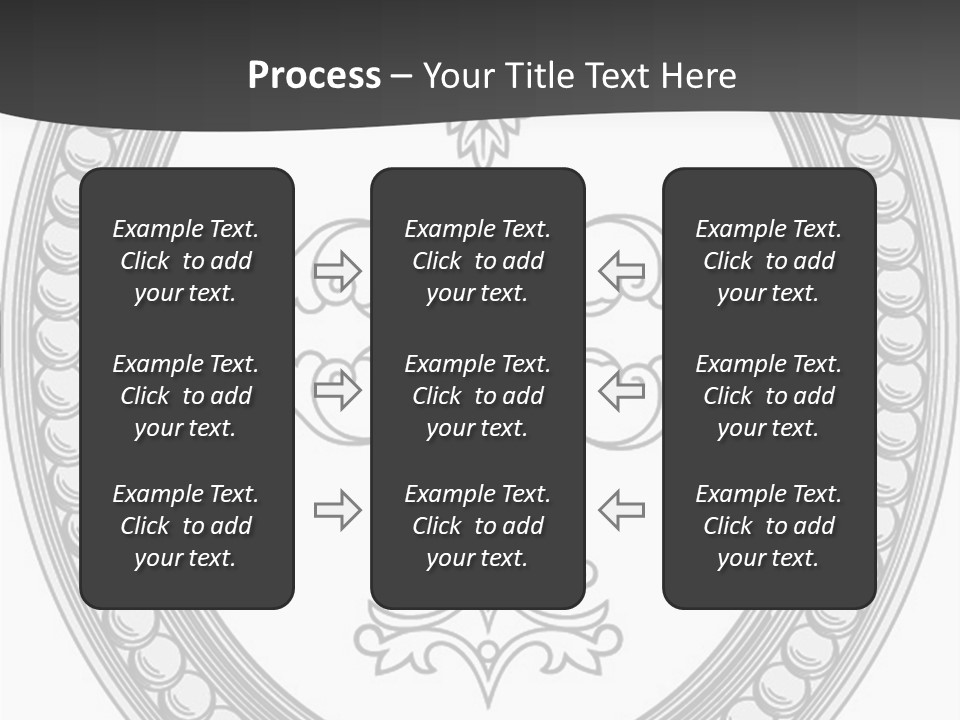 Elegance Vector Illustration PowerPoint Template