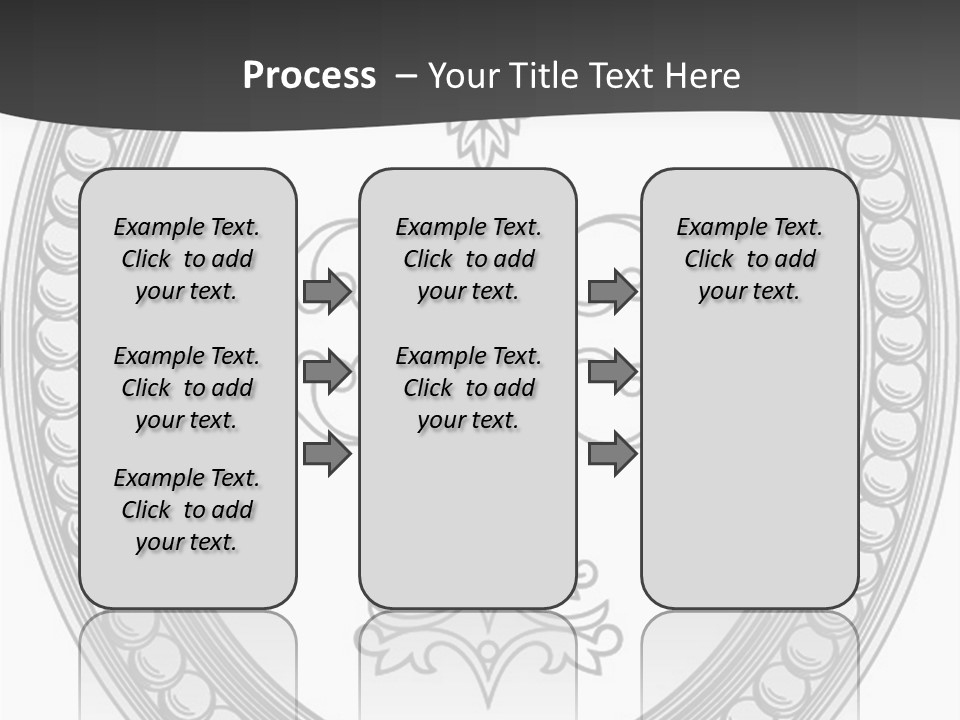 Elegance Vector Illustration PowerPoint Template