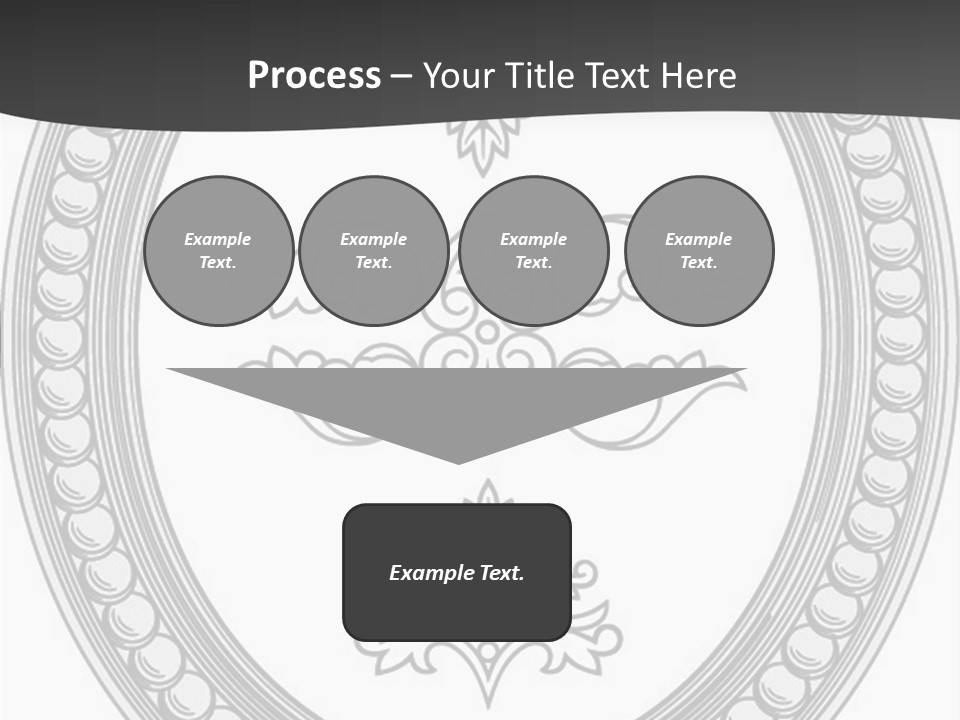 Elegance Vector Illustration PowerPoint Template