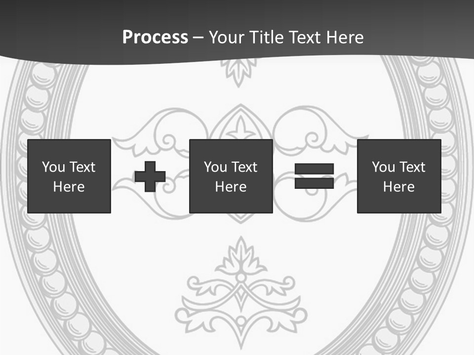 Elegance Vector Illustration PowerPoint Template