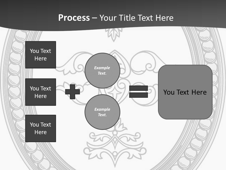 Elegance Vector Illustration PowerPoint Template