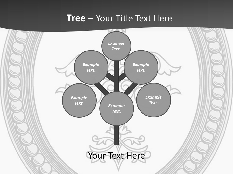 Elegance Vector Illustration PowerPoint Template