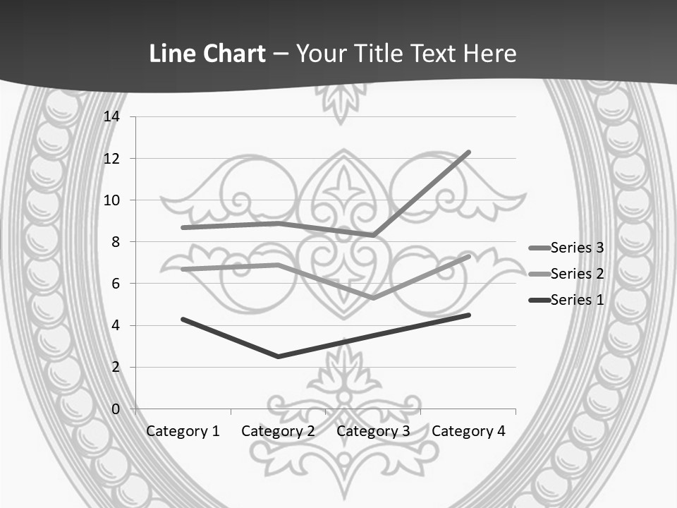 Elegance Vector Illustration PowerPoint Template