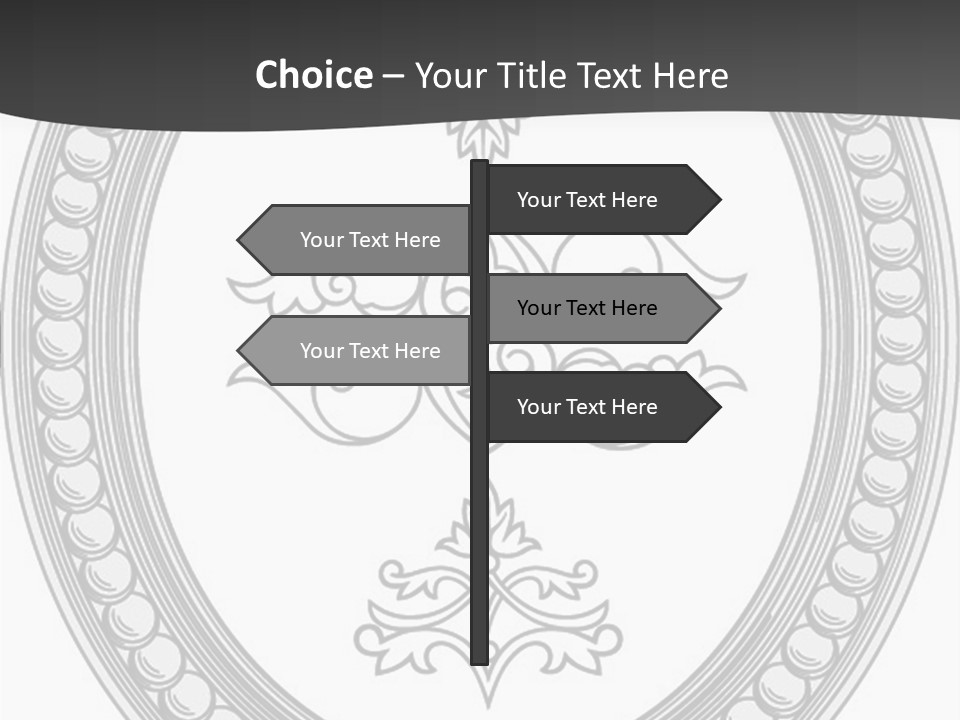 Elegance Vector Illustration PowerPoint Template