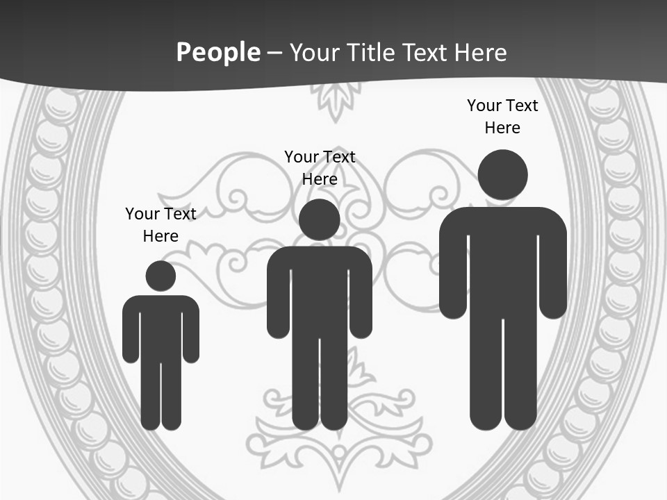 Elegance Vector Illustration PowerPoint Template