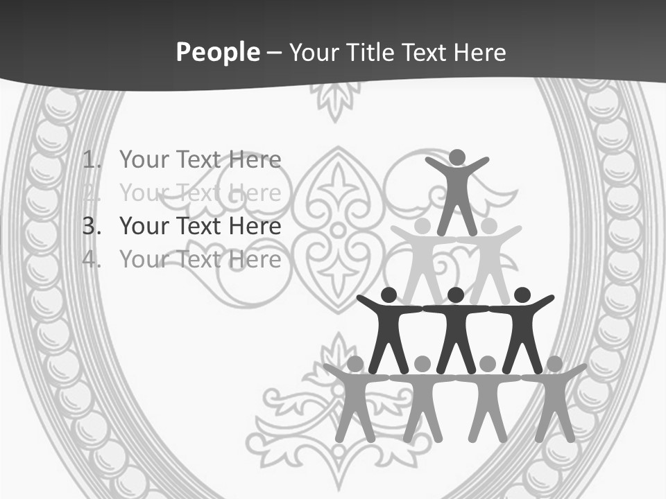 Elegance Vector Illustration PowerPoint Template