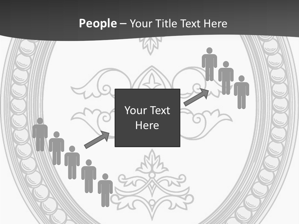 Elegance Vector Illustration PowerPoint Template