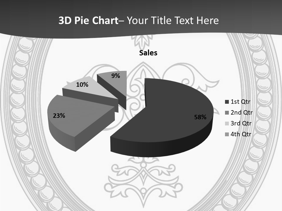 Elegance Vector Illustration PowerPoint Template