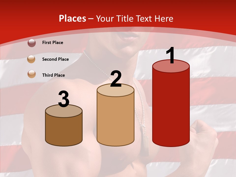 Healthy Naked Torso PowerPoint Template