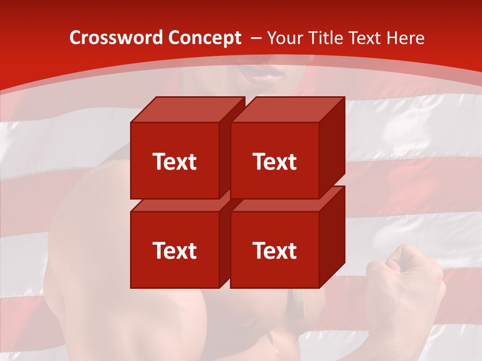 Healthy Naked Torso PowerPoint Template