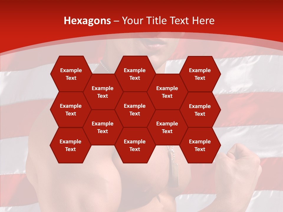 Healthy Naked Torso PowerPoint Template