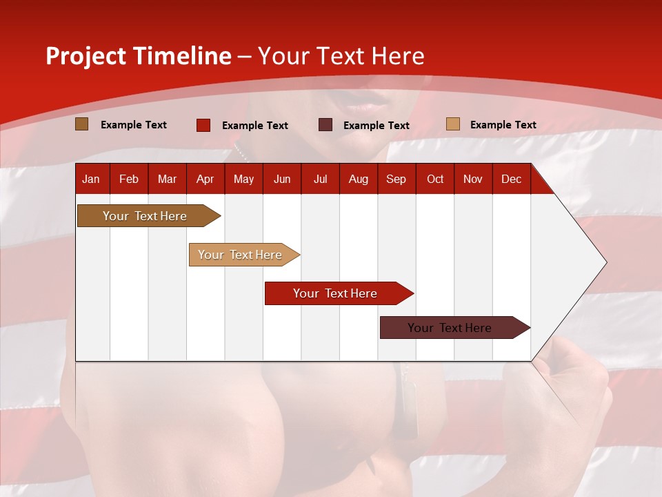 Healthy Naked Torso PowerPoint Template