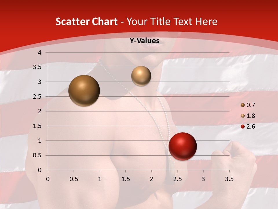 Healthy Naked Torso PowerPoint Template