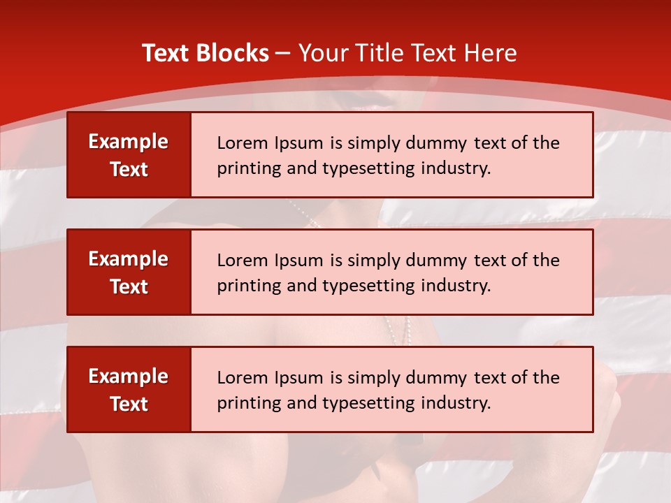 Healthy Naked Torso PowerPoint Template