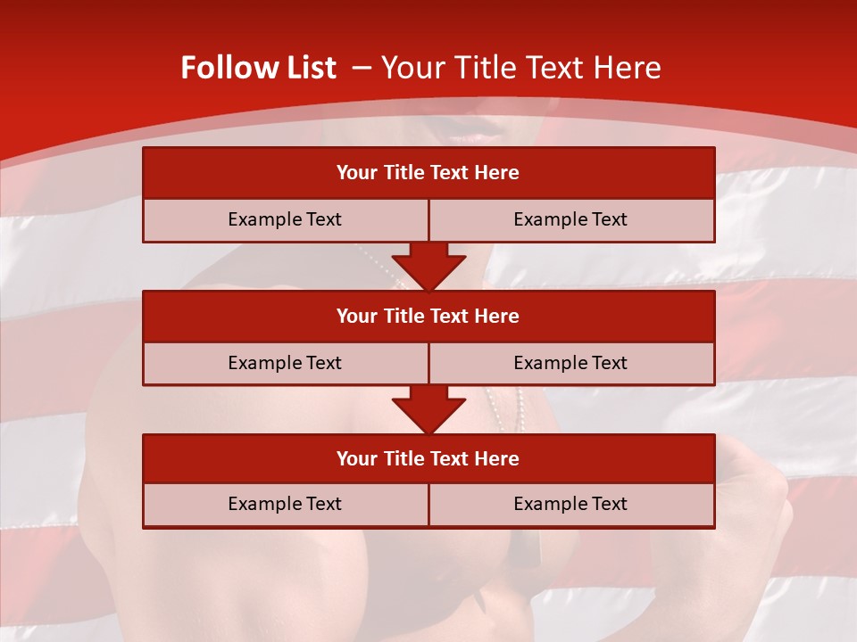 Healthy Naked Torso PowerPoint Template