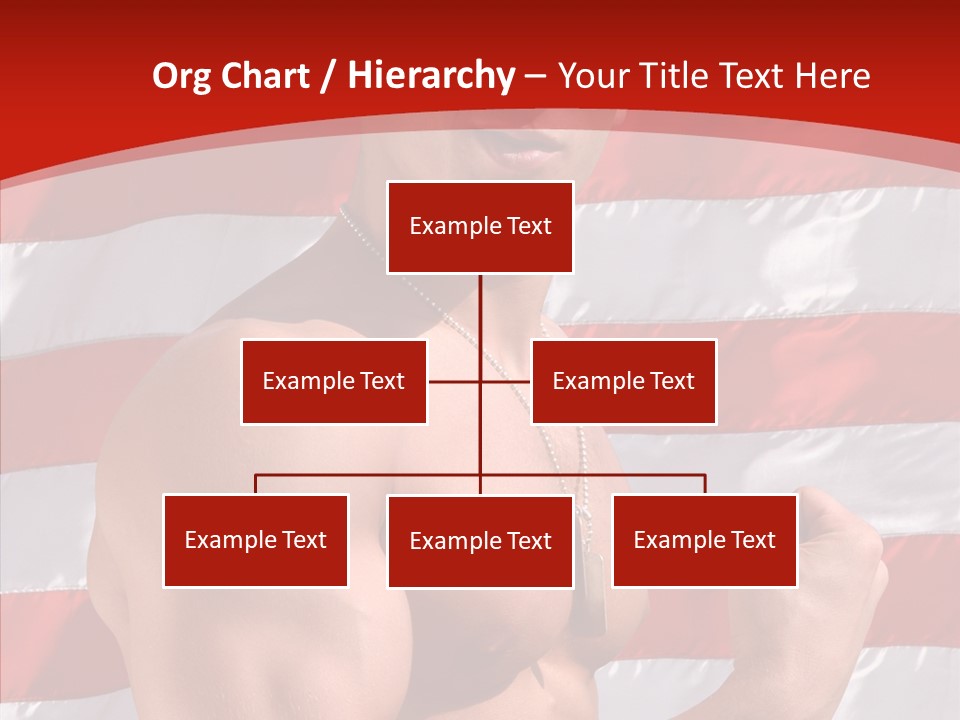 Healthy Naked Torso PowerPoint Template