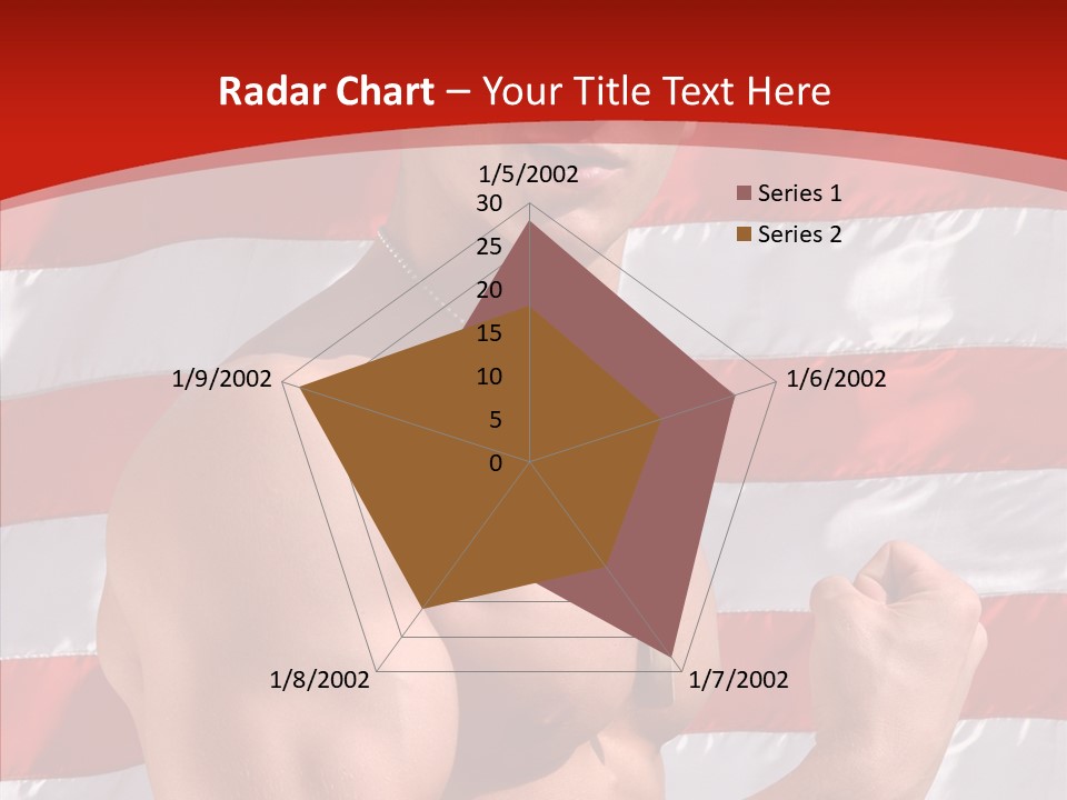 Healthy Naked Torso PowerPoint Template