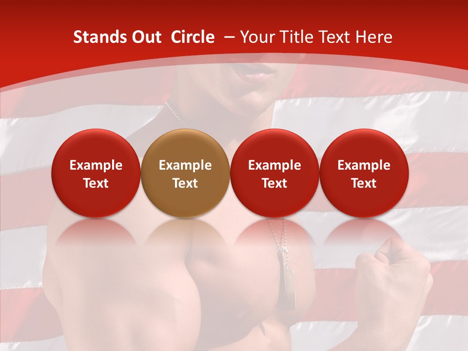 Healthy Naked Torso PowerPoint Template
