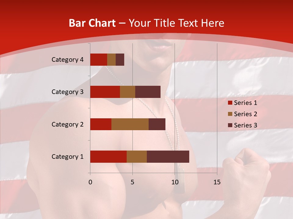 Healthy Naked Torso PowerPoint Template