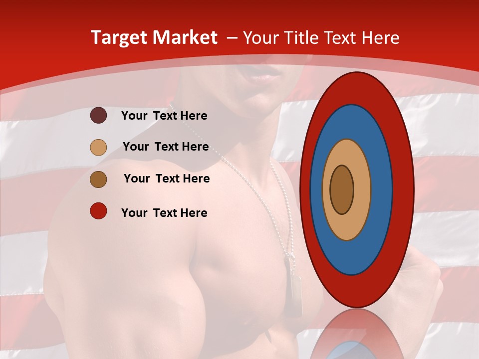 Healthy Naked Torso PowerPoint Template