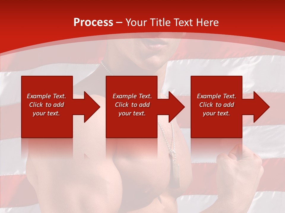 Healthy Naked Torso PowerPoint Template