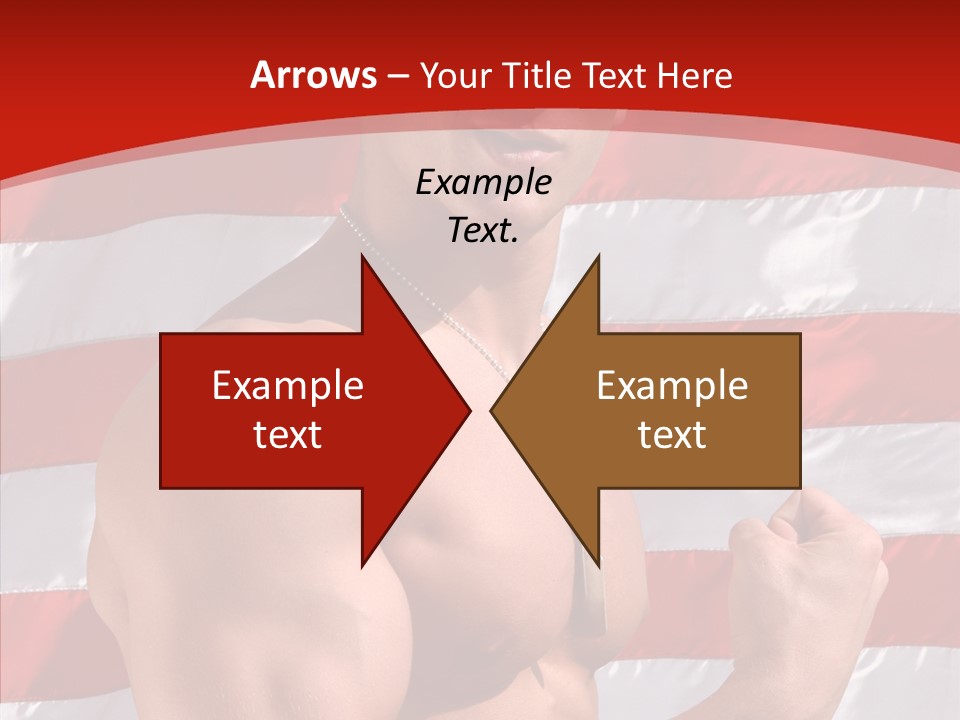 Healthy Naked Torso PowerPoint Template