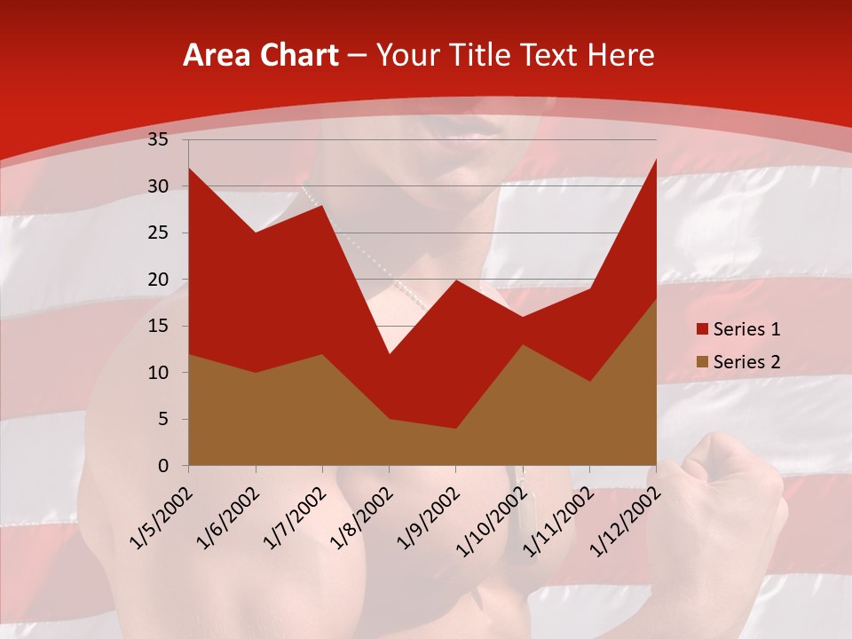 Healthy Naked Torso PowerPoint Template