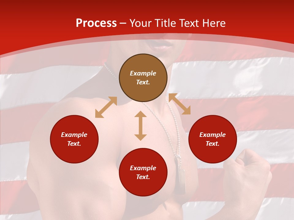 Healthy Naked Torso PowerPoint Template