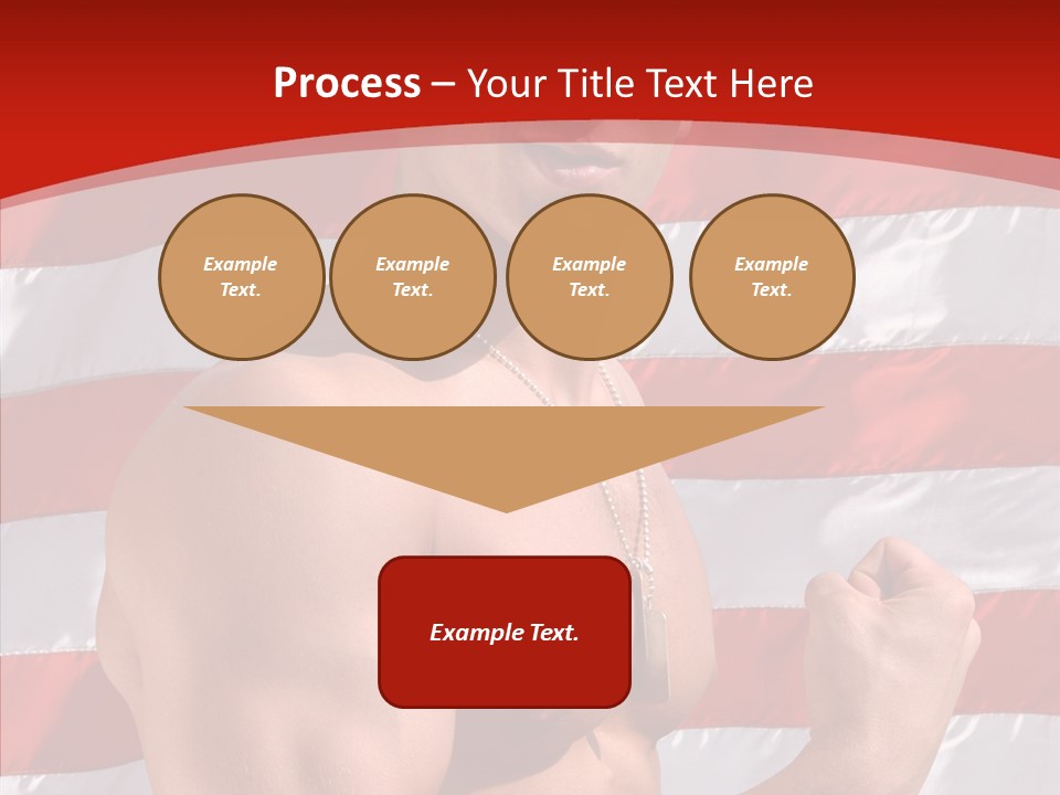 Healthy Naked Torso PowerPoint Template