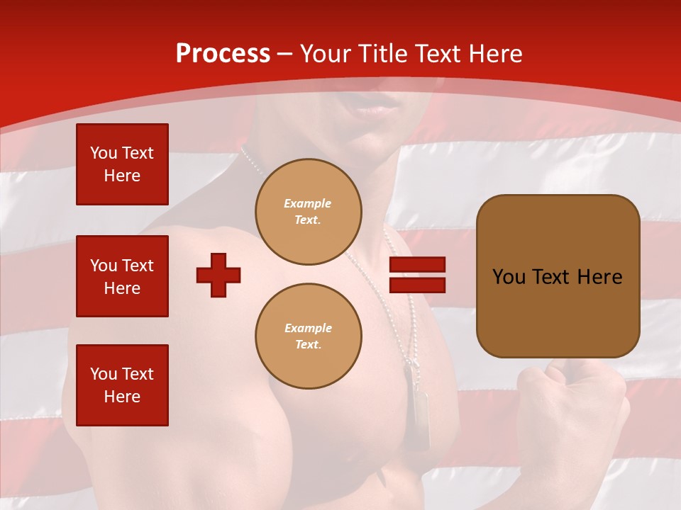 Healthy Naked Torso PowerPoint Template