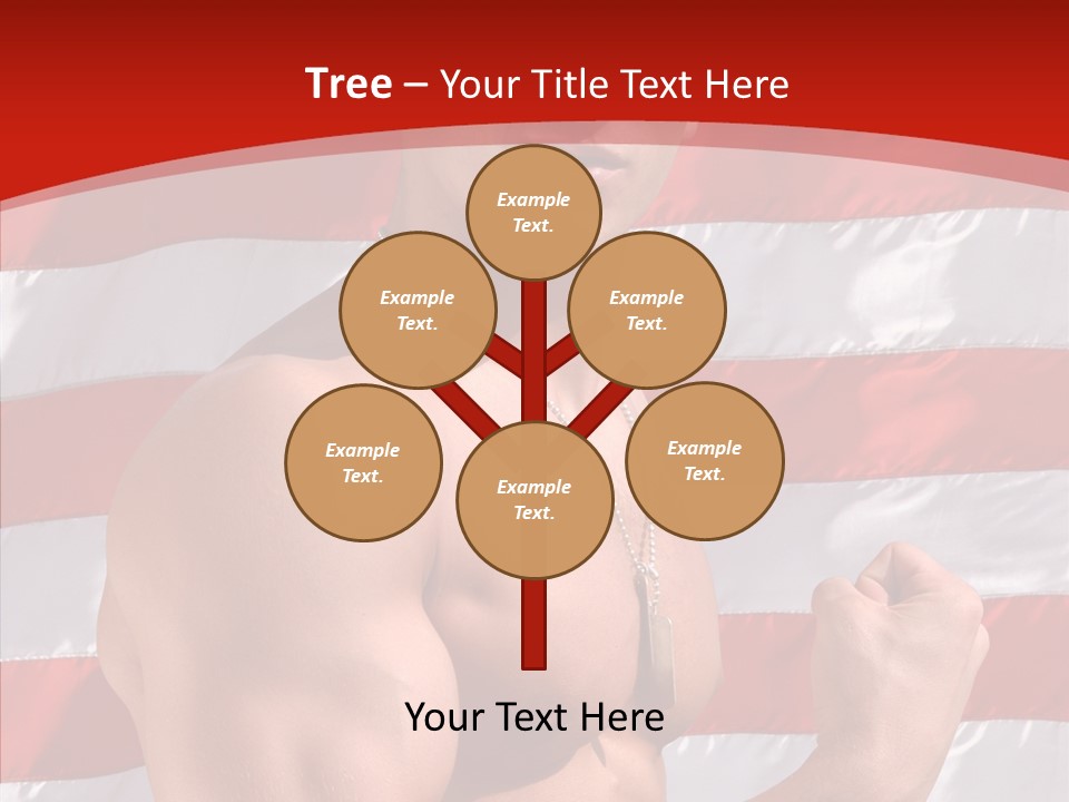 Healthy Naked Torso PowerPoint Template