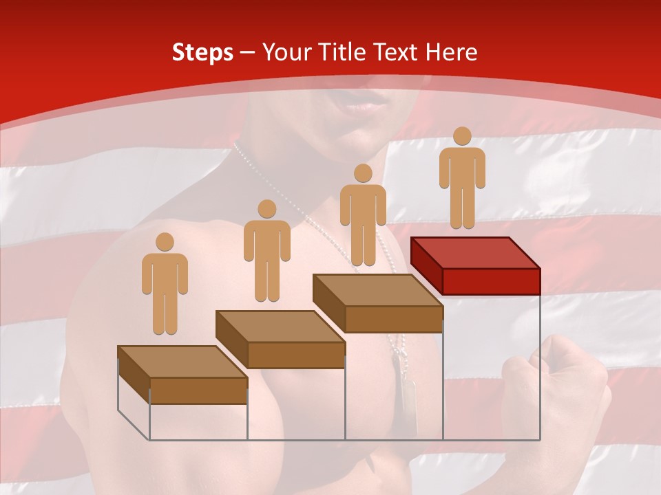 Healthy Naked Torso PowerPoint Template