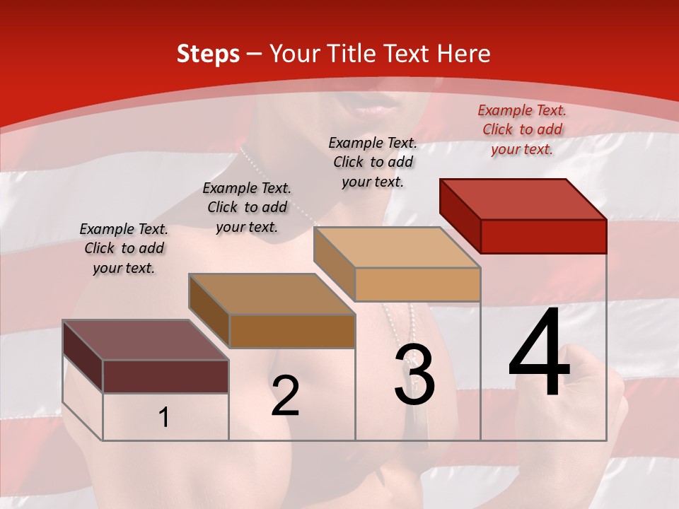 Healthy Naked Torso PowerPoint Template