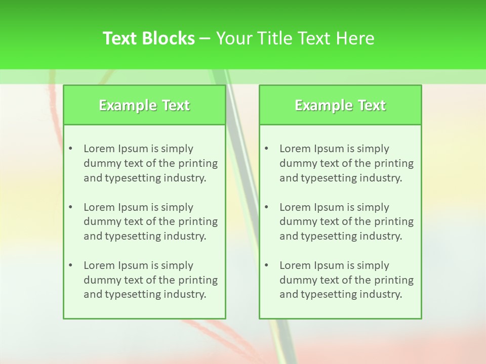 Needlework Object Design PowerPoint Template