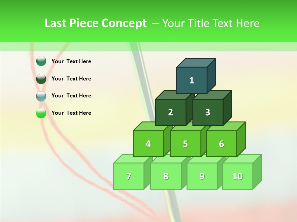 Needlework Object Design PowerPoint Template