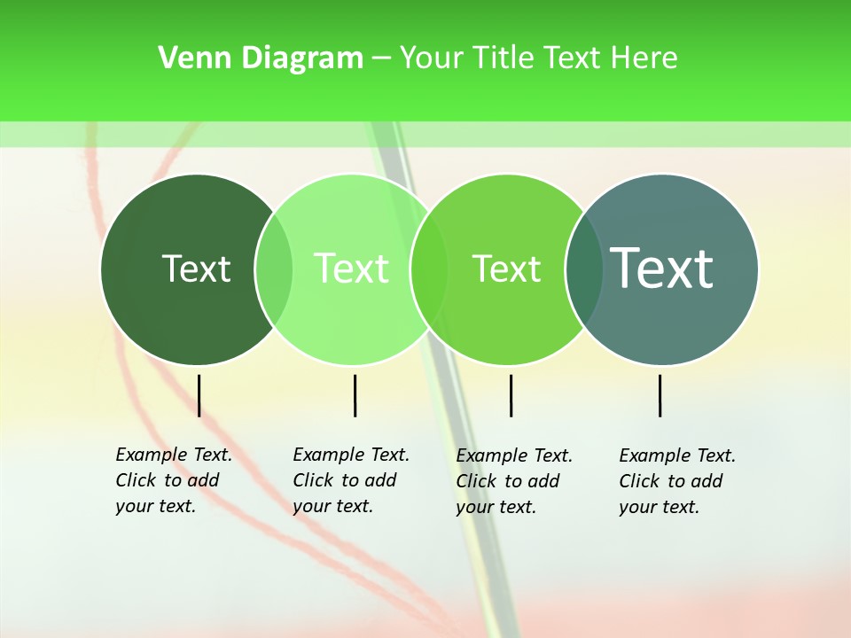 Needlework Object Design PowerPoint Template