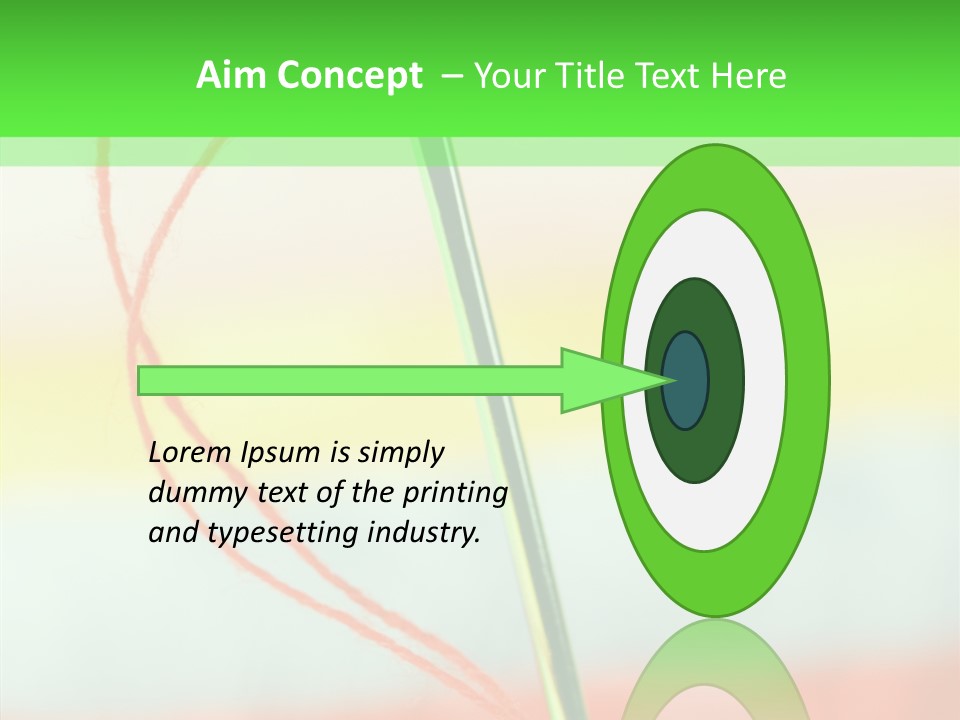 Needlework Object Design PowerPoint Template