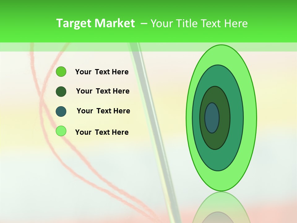 Needlework Object Design PowerPoint Template