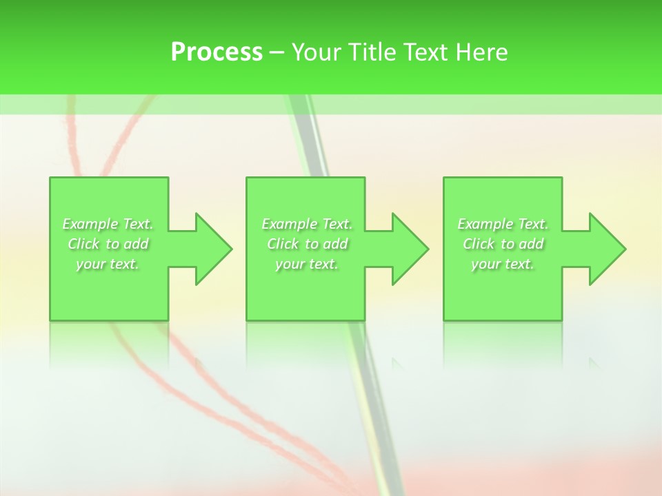 Needlework Object Design PowerPoint Template