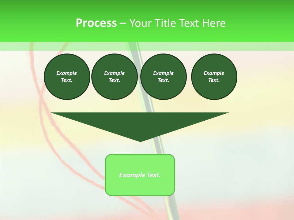 Needlework Object Design PowerPoint Template