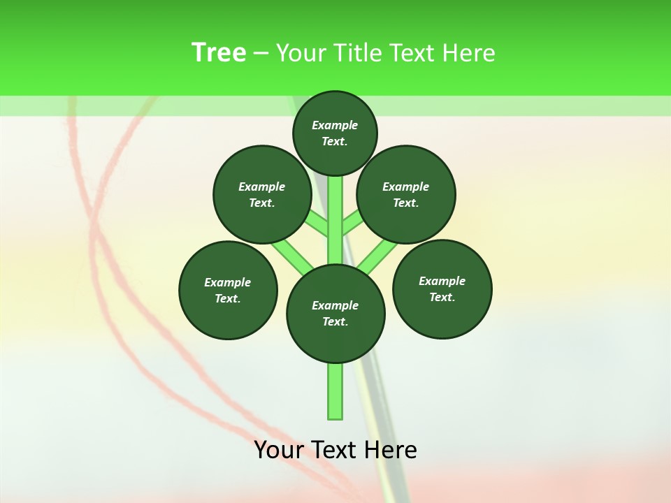 Needlework Object Design PowerPoint Template