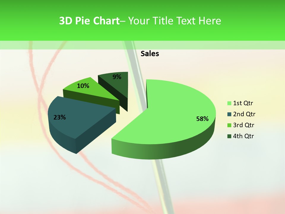 Needlework Object Design PowerPoint Template