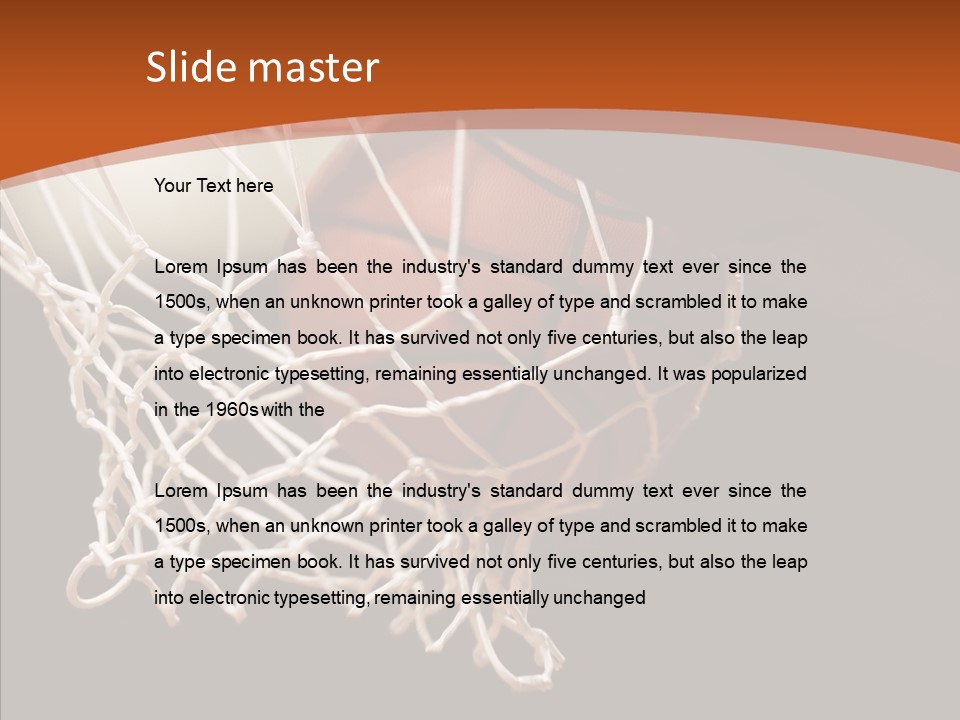 Office Chair Management PowerPoint Template